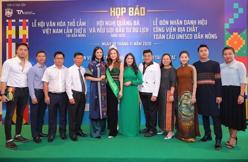 Zweites Kulturfest für vietnamesische Brokatstoffe in Dak Nong - ảnh 1