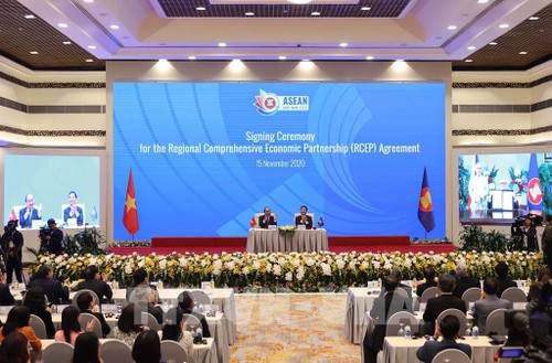 RCEP wird die wirtschaftliche Eingliederung im Asien-Pazifik-Raum gegen Protektionismus fördern - ảnh 1