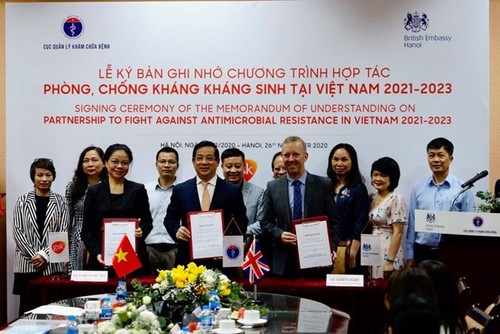 Vietnam arbeitet mit Großbritannien an Vorbeugung und Bekämpfung der Arzneimittelresistenz  - ảnh 1