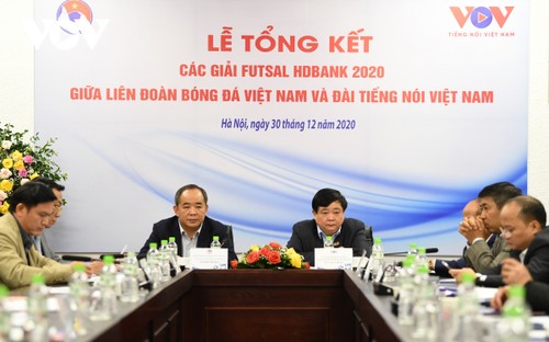 VOV, VFF und HDBank wollen die Position von Futsal Vietnams in der Welt verbessern - ảnh 1