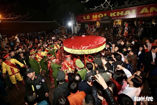 Covid-19: Das Stempelfest im Tran-Tempel und der Frühlingsmarkt Vieng Xuan 2021 werden nicht veranstaltet - ảnh 1