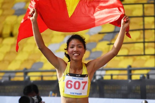 “Goldene Frau” der vietnamesischen Leichtathletik bemüht sich um Goldmedaille bei Sea Games 31 - ảnh 1