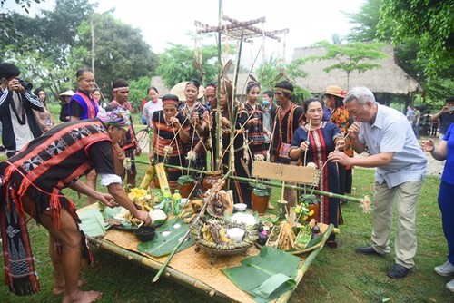 Wiederbelebung des Rituals “Dorf in Festen” der Volksgruppen im Hochland Tay Nguyen - ảnh 1