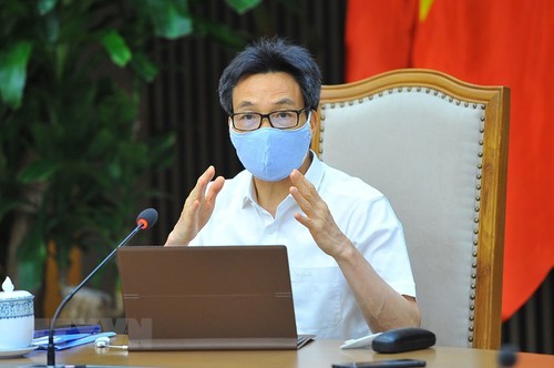 Sitzung des nationalen Verwaltungsstabs: Die Epidemie in Provinzen Bac Ninh und Bac Giang weiter bekämpfen - ảnh 1