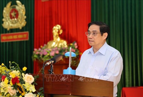 Premierminister Pham Minh Chinh: Partei und Staat schätzen Beiträge der Volkspolizeikräfte - ảnh 1