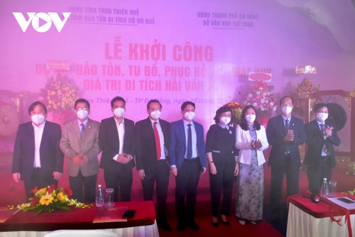 Start des Projekts zur Restaurierung und Förderung der Werte der Gedenkstätte Hai Van Quan - ảnh 1