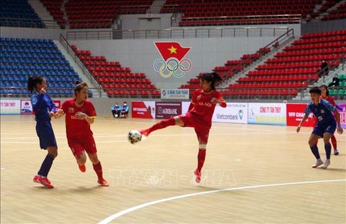 Eröffnung der nationalen Futsal-Frauenmeisterschaft 2022 - ảnh 1