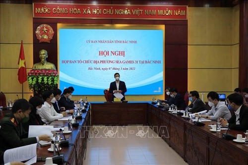 Provinz Bac Ninh tagt über die Umsetzung der Veranstaltung von Sea Games 31 - ảnh 1