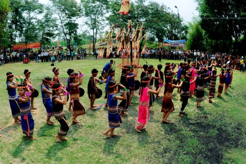 Wiederbelebung der traditionellen Feste beim Gong-Kulturfestival Tay Nguyen - ảnh 1