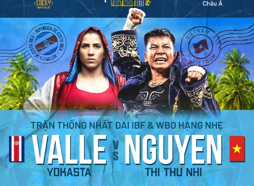 Chance für WBO-Weltmeisterin Nguyen Thi Thu Nhi, Geschichte zu schreiben - ảnh 1