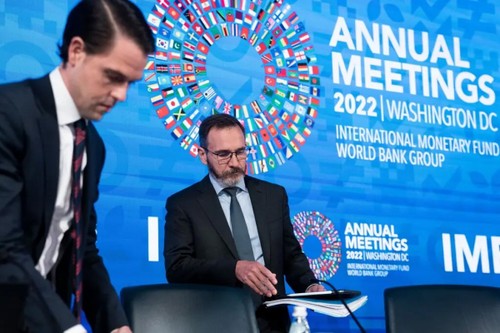 IWF senkt Prognose über globales Wirtschaftswachstum 2023 - ảnh 1
