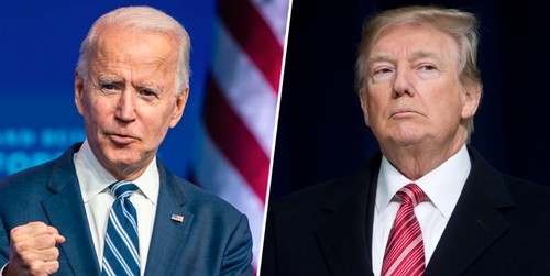 US-Präsident Biden und Ex-US-Präsident Trump führen Wahlkämpfe in „Swing States“ - ảnh 1