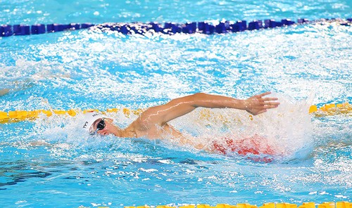 Nationales Sportfestival: Weitere fünf Goldmedaillen im Schwimmen - ảnh 1