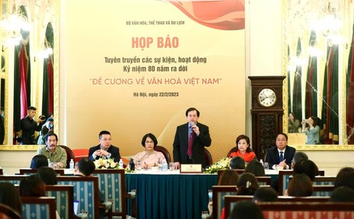 Aktivitäten zum 80. Jahrestag der vietnamesischen Kulturrichtlinie - ảnh 1