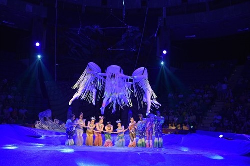 Vietnams Zirkus bietet mehr Auftritte zum Anziehen von Zuschauern an - ảnh 1