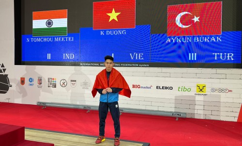 Vietnams Gewichtheber bricht drei Weltrekorde - ảnh 1