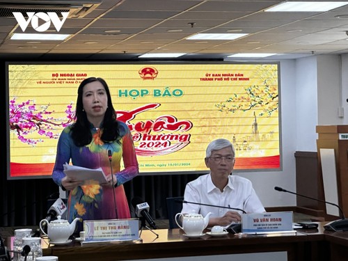 Auslandsvietnamesen werden sich zum Neujahrsfest Tet 2024 in Ho Chi Minh Stadt treffen - ảnh 1