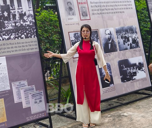 Ausstellung über die Entstehung vietnamesischer Schrift in Binh Dinh - ảnh 1