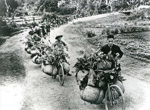 Transportfahrräder: Wahrzeichen der Willensstärke bei der Schlacht in Dien Bien Phu - ảnh 1