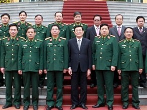 State President stresses army’s crucial role in national defense - ảnh 1