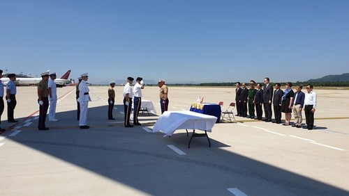 US soldier’s remains repatriated - ảnh 1