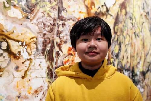 Young Vietnamese painter set sales records in US - ảnh 1
