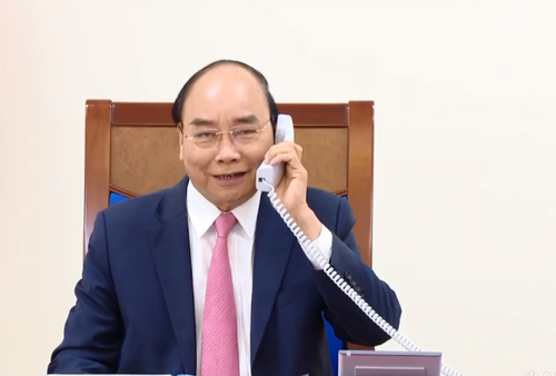 Vietnamese, Dutch PMs hold phone talks - ảnh 1