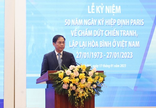 50th anniversary of Paris Peace Accords celebrated in Hanoi - ảnh 1