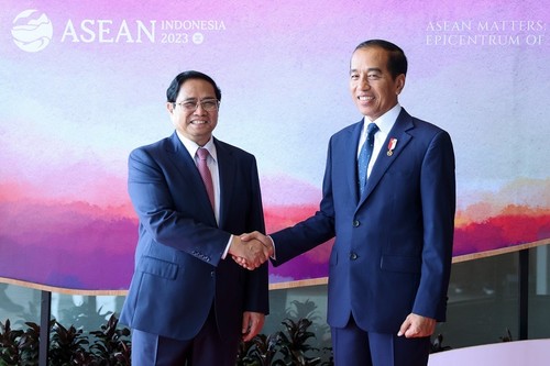PM meets leaders of Indonesia, Cambodia  - ảnh 1