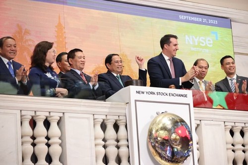 Vietnam PM opens NYSE trading session - ảnh 1