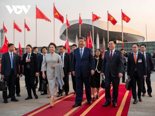 Chinese Party, State leader concludes state visit to Vietnam - ảnh 1
