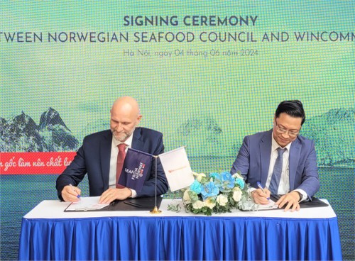“Seafood from Norway” trademarked products to hit WinMart shelves - ảnh 1