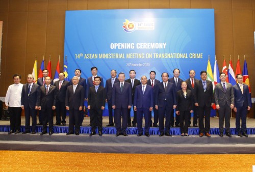 การประชุมรัฐมนตรีอาเซียนAMMTC 14 ออกแถลงการณ์ร่วม - ảnh 1