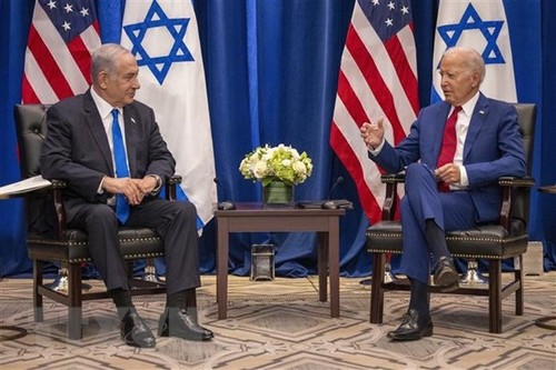 ประธานาธิบดีสหรัฐพยายามบรรเทาความตึงเครียด เบลเยียมและ WHO ต่อต้านการปิดล้อมฉนวนกาซาของอิสราเอล - ảnh 1