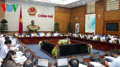 Monthly government meeting for July convenes - ảnh 1