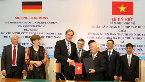 Germany’s Leipzig, HCM City establish cooperative ties - ảnh 1