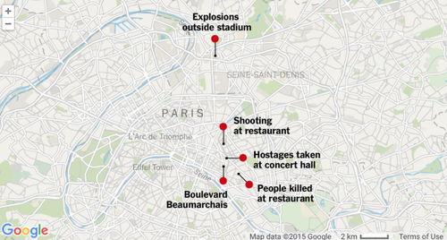 149 killed in Paris attacks  - ảnh 1
