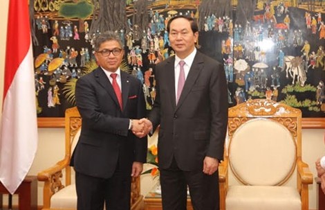 Indonesian ambassador finishes mission in Vietnam - ảnh 1