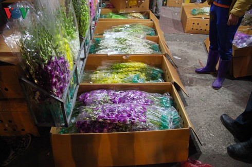 Quang Ba night flower market - ảnh 12