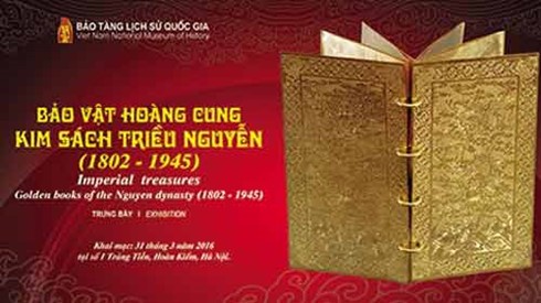 Nguyen Dynasty’s gold books to be showcased in Hanoi - ảnh 1