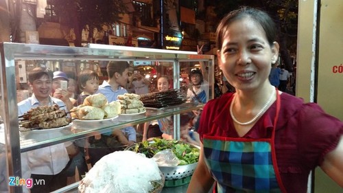 “Obama” grilled pork noodle in Hanoi - ảnh 3