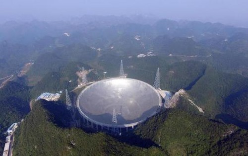 中国开始试运作世界最大口径射电望远镜 - ảnh 1