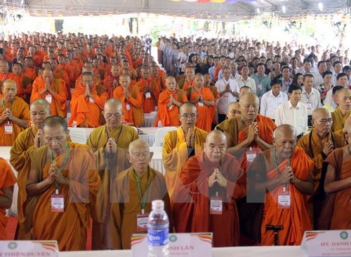 越南佛教教会成立35周年庆典在胡志明市举行 - ảnh 1