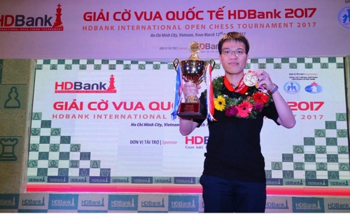 黎光廉夺得2017年胡志明市开发银行杯国际象棋公开赛冠军 - ảnh 1