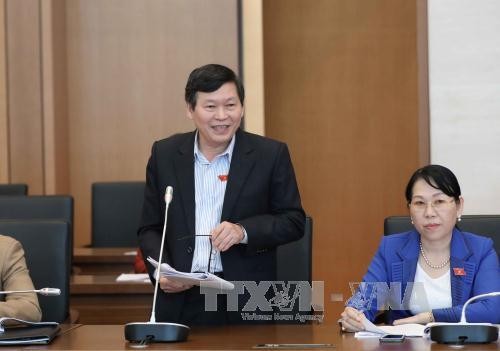 越南专职国会代表会议讨论《中小型企业扶持法（草案）》 - ảnh 1