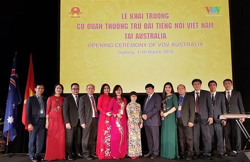 阮春福出席越南之声常驻澳大利亚记者站开张典礼 - ảnh 1
