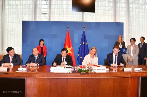 越南和欧盟签署VPA/LEGT协定 - ảnh 1