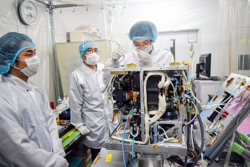越南研制的 “微龙”卫星将在日本发射 - ảnh 1