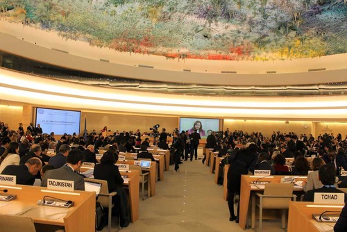 联合国人权理事会通过由越南、菲律宾和孟加拉国共同起草关于气候变化与人权的决议 - ảnh 1