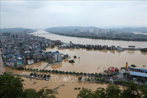 中国警告江河水位将创汛季新高 - ảnh 1